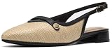 Clarks Women's Natalyn Sling Ballet Flat, Natural...