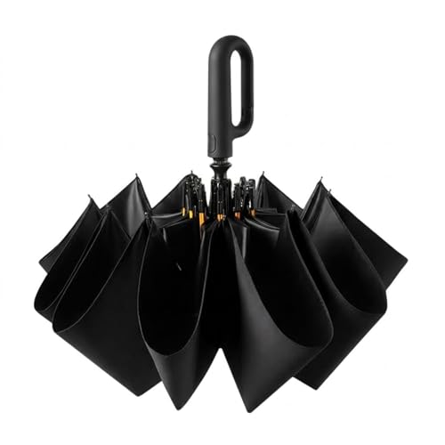 折りたたみ傘 逆折り式 ワンタッチ 自動開閉 大きい 105cm 10本骨 晴雨兼用 UVカット UPF50+ 遮光 遮熱 撥水 耐風 丈夫 カラビナ付き 持ち運び便利 メンズ レディース 傘 梅雨対策 台風対策