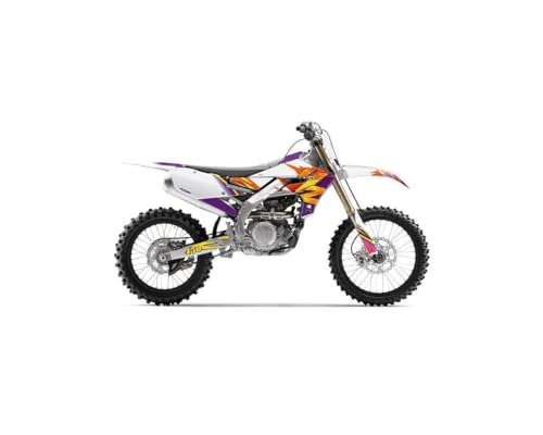 Kit déco moto cross Yamaha 450 YZF rénovez vos plastiques rayés facilement