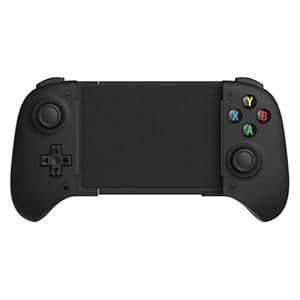 8Bitdo Ultimate Mobile Gaming Controller for Android devices, Bluetooth Mobile Game Controller with Hall Effect Joysticks and Hall Triggers (Black)
