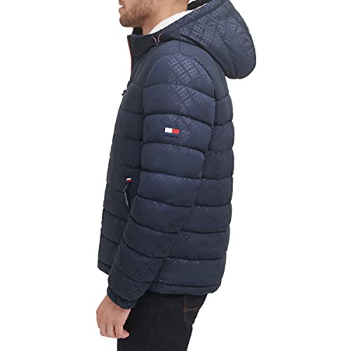 Tommy Hilfiger Men's Midweight Sherpa Lined Hooded Water Resistant Puffer Jacket3