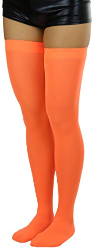 Image of ToBeInStyle Women's Nylon Thigh High Schoolgirl Opaque Stockings