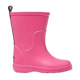 totes Kid's Everywear Charley Tall Rain Boot, Rosebloom, 5-6