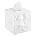 Price comparison product image Essey White Wipy Tissue Box Cover ES05301, 13x13x13 cm