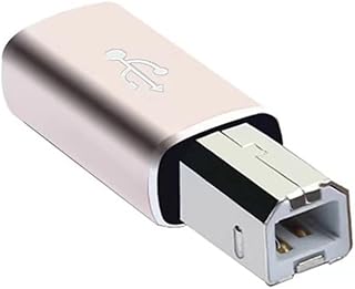 Durable USB C Female to MIDI Adapter for MIDI Electric Piano Electric Drum Scanner Fax MIDI Adapter for MIDI Printers usb c female to midi adapter