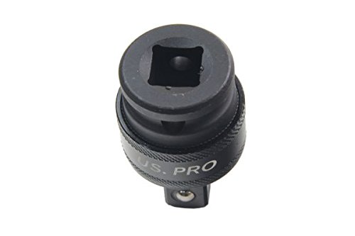 US Pro 1/2" Dr Impact Universal Joint Adapter Impact Cr-Mo Wobble Extension B1433 - Image 3
