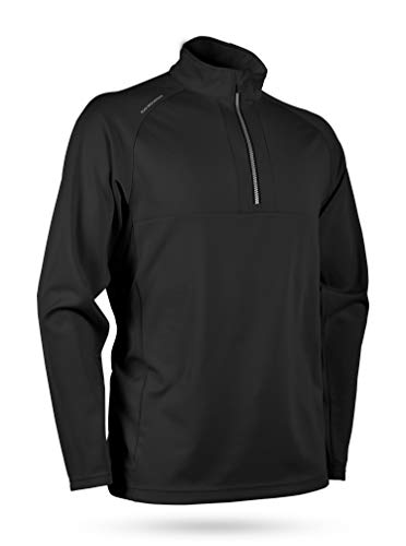 Sun Mountain 2020 Men's Thermalflex Golf Pullover (Black, M)