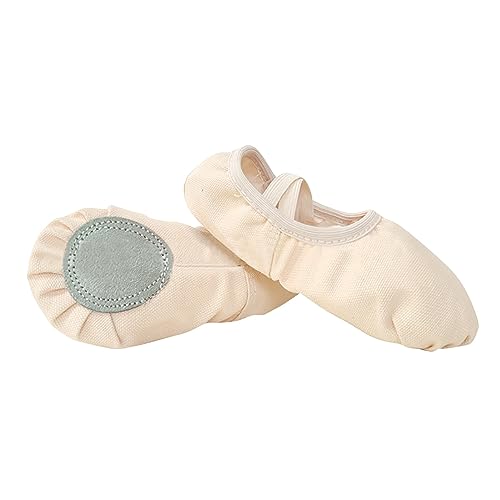 Ballet Shoes Toddler Slippers Highly Elastic Canvas Girls Ballerina Dance Shoes Little Girls Slip On Dress Shoes