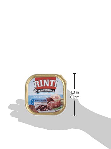 RINTI Kennerfleisch Geflügelherzen + Nudeln 9 x 300 g