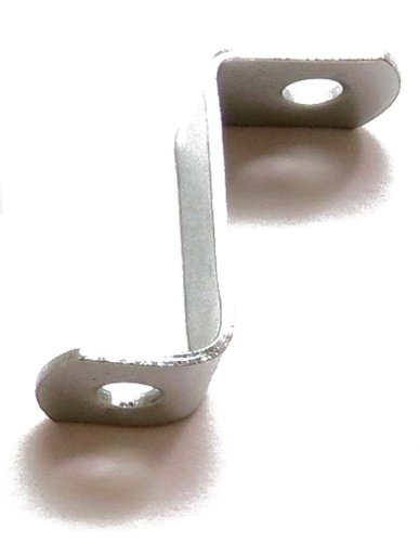 Image of 1 inch Offset mounting Canvas Z Clips for Picture framing -- #6 x 3 /8 inch pan-Head s...