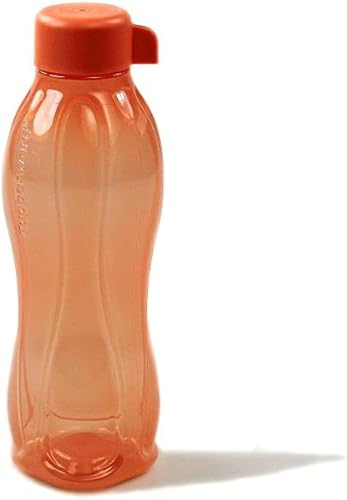 Tupperware Eco - Botella ecológica para zumo de agua, 16.9 fl oz, color rojo