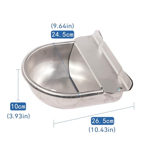 Tigela de água automática, tigela de água para cães com preenchimento automático,Calha de água para