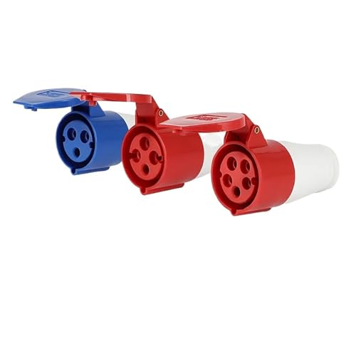 Conector de enchufe industrial de alta gama 125A IP67 para paneles 8