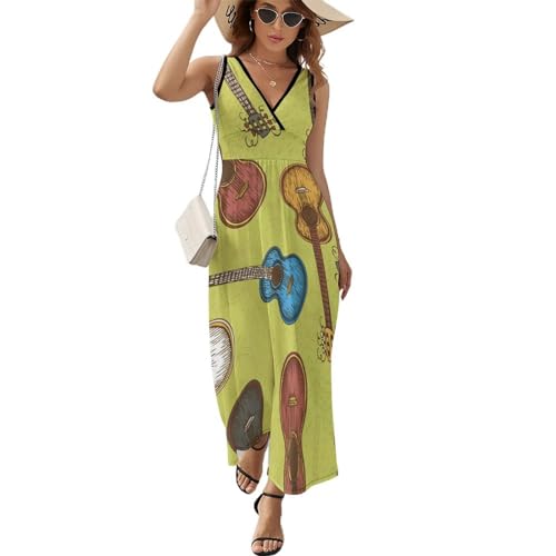 Robe longue d'été sans manches légère : le confort absolu contre la chaleur estivale