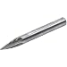 Forney 60126 Tungsten Carbide Burr with 1/4-Inch Shank, Tree Pointed, 1/4-Inch