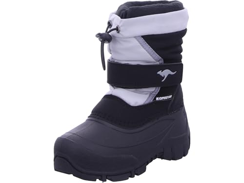 KangaROOS Kanga Bean V   Botas de nieve (Jet Black/Vapor Grey), talla 39 EU, Jet Black Vapor Grey, 39 EU