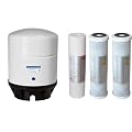 APEC 14 Gallon RO Water Storage Tank and Ultimate Replacement Filter Set for Undersink Reverse Osmosis Systems