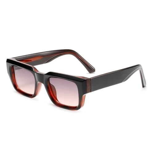 Lunettes de soleil carrées pour protéger vos yeux avec un style rétro dégradé unique