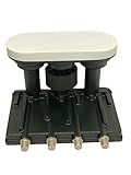 lnb triple !!! Para 4 participantes. ! LNB Monoblock Quad Triple Feed TRIAX 19 16 13 para 4 participantes Balcanes Eutelsat