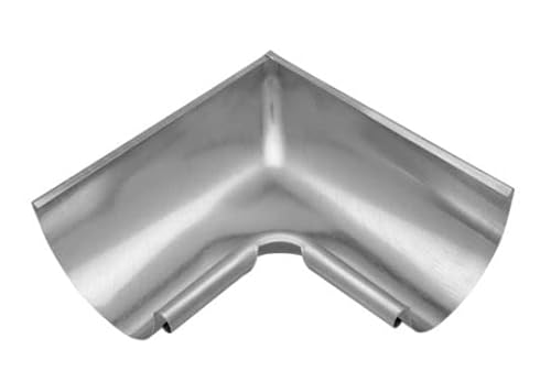 Rinnenwinkel 90 ° Innenecke Dachrinne in 3 Größen (mittel)
