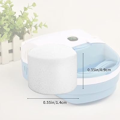 48 Nebulizer Filter Replacement Air Filter Sponge Compressor System Accessories-White