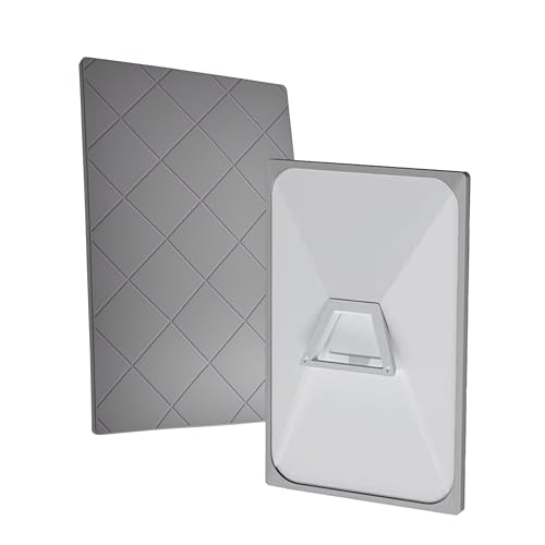 Starlink Gen 3 Protective Cover Case, Starlink Standard Gen 3 Case for Satellite Dish, Silicone Protector Cover for Starlink Gen 3-Against Flying Debris, Snow, Dust, Water, and Sun Exposure (Gray)