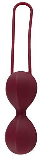 ORION Loveballs - erotische Liebes-Kugeln für Frauen, mit rotierenden Kugel-Gewichten im Inneren, für Beckenboden-Training geeignet, rot