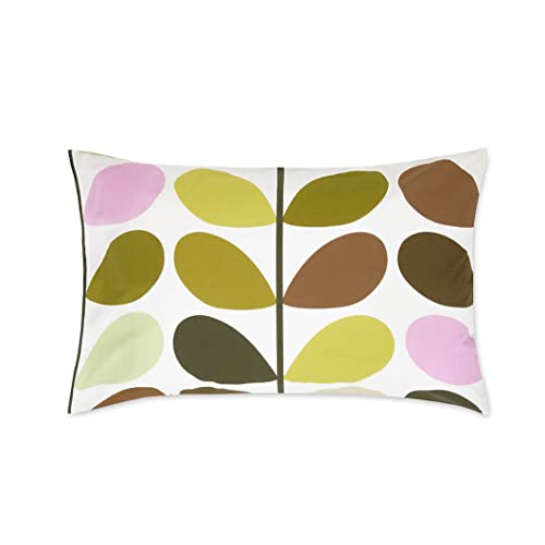 Orla Kiely MULTI STEM Spring 100% Cotton Standard Pillowcases1 Pair ( 50cm x 75cm )