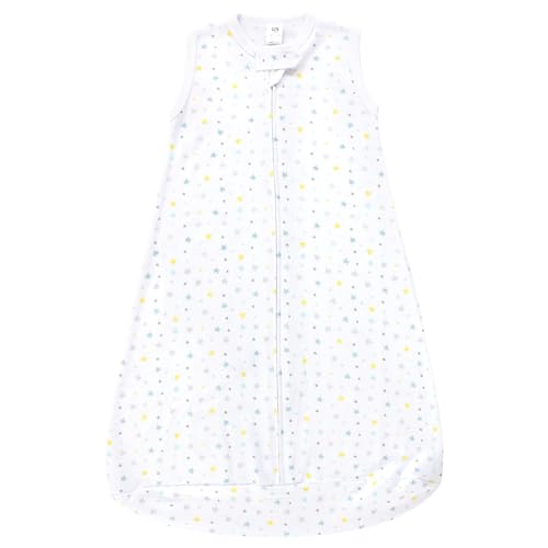 Image of Hudson Baby Unisex Baby Cotton Long-Sleeve Wearable Sleeping Bag, Sack, Blanket, Neutral New Elephant, 0-3 Months