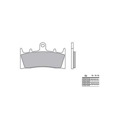 Plaquette de frein BREMBO 07SU19LA métal fritté pour vos balades moto
