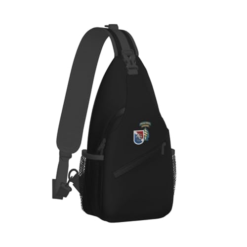 Bolso cruzado pequeño impermeable para hombre negro