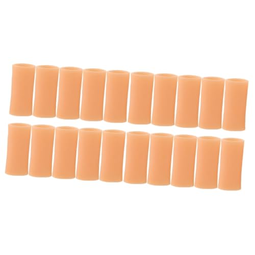 FOMIYES 10 Pairs Finger Protector Finger Protection Accessory Finger Supplies Finger Brace Finger Covers Finger Protecting Cover Finger Guard Protectors Fingertip Protector Tips