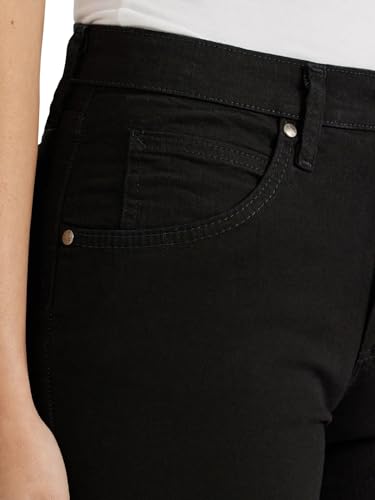 Riders by Lee Indigo Women's Classic Fit Straight Leg Jean, Black, 10 Petite4