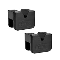 DEDC 2 Stück Wagenheber Gummiauflage, Wagenheberauflage Gummi, Gummiblock Schützt Auto vor Kratzen, 3-5 Tonnen Tragfähigkeit