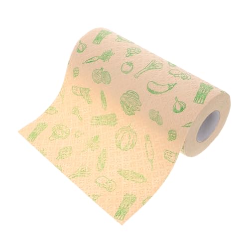 FRCOLOR Cucina Usa e Getta Asciugamani Cucina in Fibra Tovaglioli di Carta per Pulizia Assorbenti per Articoli Essenziali per Pulizia