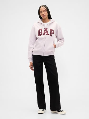 Image of GAP Women's Logo Hoodie Hooded Full Zip Sweatshirt