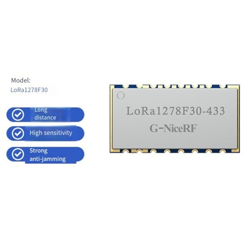 Módulo de comunicación Lora inalámbrico de 470-510 MHz para proyectos de transmisión de datos 4