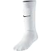 NIKE Kids' Unisex Shin Sock Sleeve, White/Black, Medium/Large