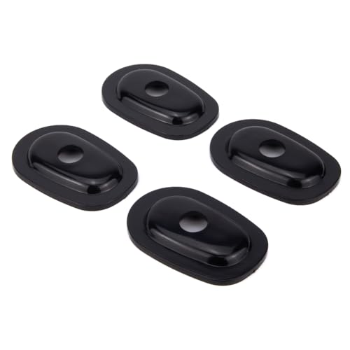 Image of Aharon Motolumino Motorcycle LED Turn Signal Mounting Brackets 4-Pack | Compatible with Yamaha, M8 /M10 Thread | Tight Fit in Original Turn Signal Locations | Bike Indicator Lights | Blinkers