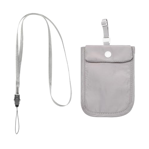 Braccio reggiseno sotto copertura-portafoglio da viaggio nascosto, tasca di sicurezza leggera, titolare di denaro segreto, protezione discreta del passaporto, attrezzatura da viaggio antifurto,