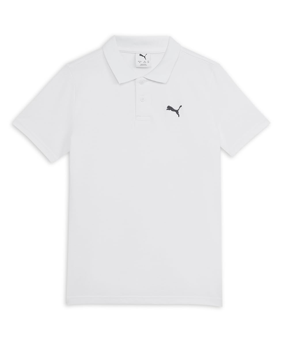 Puma Unisex Kid's Solid Regular Fit Polos-picture-40