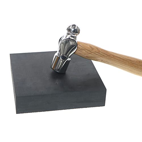 Tsurpcao M2 Jewelry Making Kits - Rubber Bench Block (4X4In) With Jewelry Hammer,Metal Stamping Kit,Jewelry Tools cover