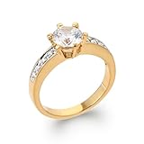 ✨💍 Ajoutez une touche d'éclat à votre quotidien avec la sublime bague alliance en plaqué or 18 carats de chez TATA GISELE ! 💖✨