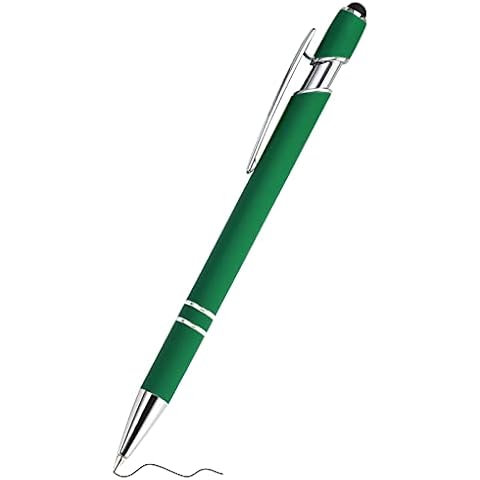 Ballpoint Pens with Stylus Tip Smooth Pens Retractable Multi-Color Housing Black Ink for Business Journaling Writting Signature in Office School Supplies Cover