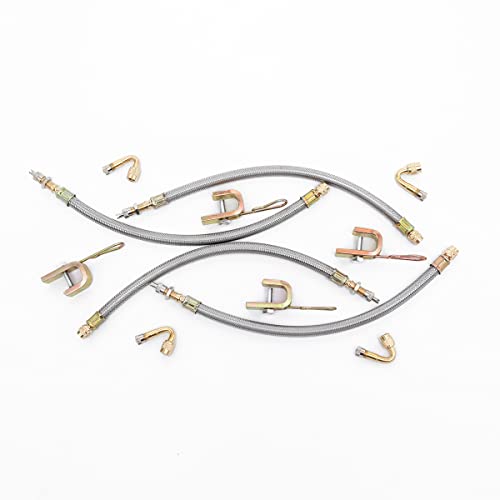 Tiziri Valve Stem Extension 4PCS 45 Degree + 7