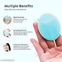 Scalp Massager Shampoo Brush, Soft Silicone Baby Hair Brush Scalp Scrubber for Baby Bath, Hair Care,2pcs UNI398 gallery image