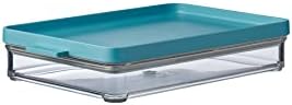 Mepal, OMNIA Meat Box for Chicken or Beef with Lid, Airtight, Portable, BPA Free, Nordic Green, Holds 17 oz, 1 Count