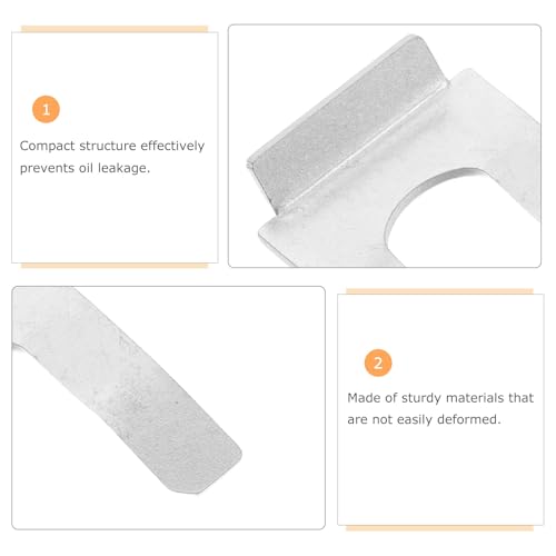 Abrazaderas de metal para manguera de freno Mipcase, elimine vibraciones en camiones y coches 3