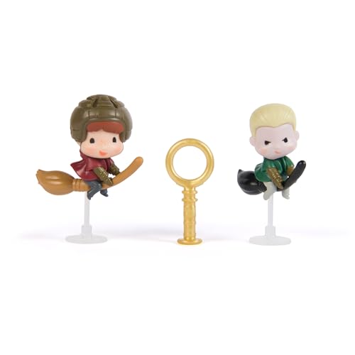 Harry Potter - Micro Magical Moments, Quidditch Sorpresa Set con 2 Figuras (Aprox. 3,8 cm) y Accesorios, Juguete para niños a Partir de 6 años, artículo para Fans (Surtidos)