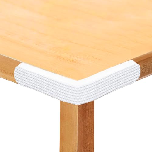 Möbel-Wandschutz, Selbstklebende Eva-Schaumstoff-Stoßleiste, weiche Polster-Kantenschutz für Türen, Schubladen, Schränke, Tischecken, Stuhllehnen (weiß, 20 Stück)